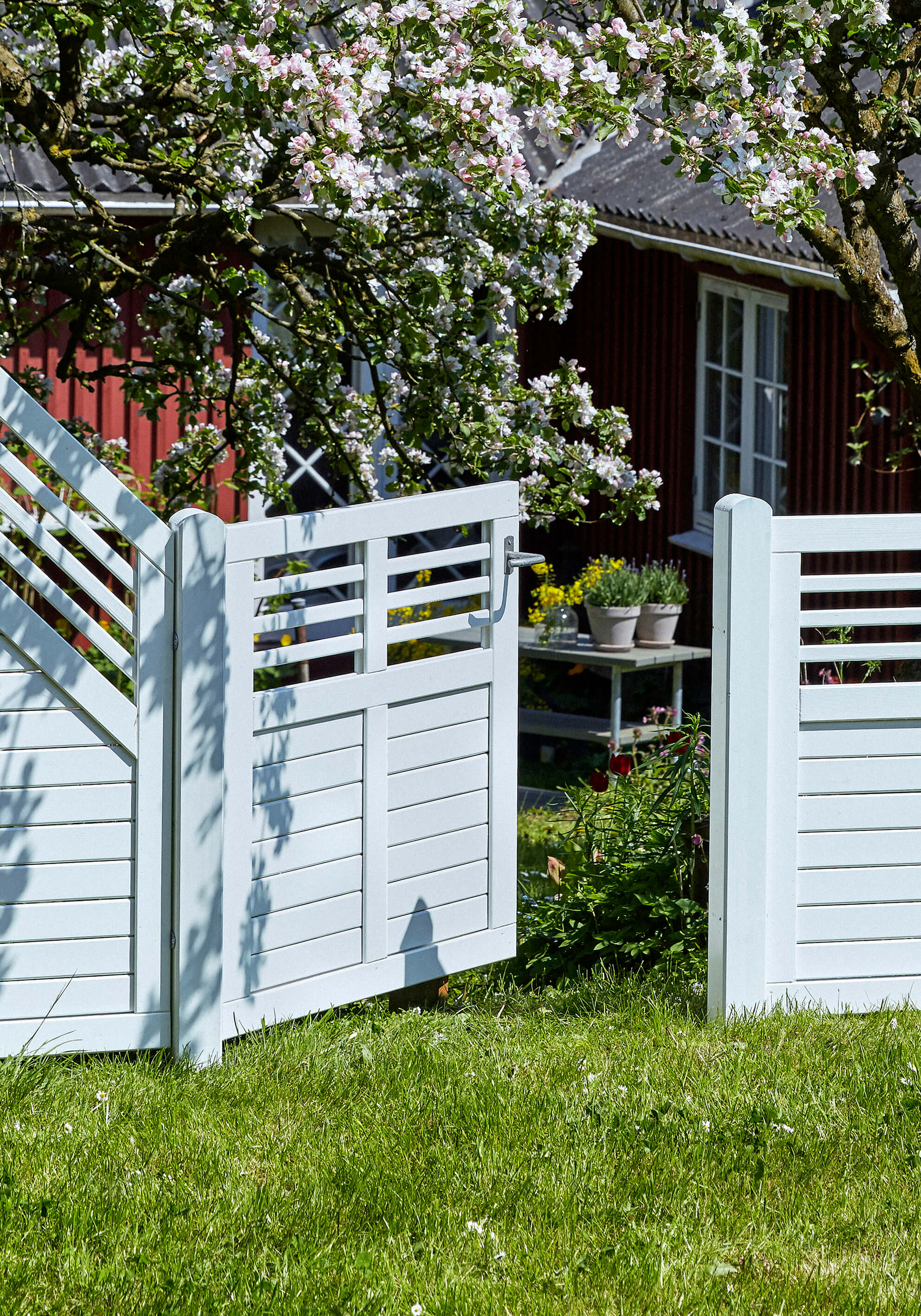 Decora Einzeltor 100x95 cm Weiß