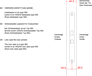 Nebeneingangstür Standard Fenster mit Profilverkleidung inkl. Zarge links 88,6 x 197,8 cm ohne Montageset