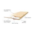 Nebeneingangstür Standard Fenster mit Profilverkleidung inkl. Zarge links 88,6 x 197,8 cm ohne Montageset